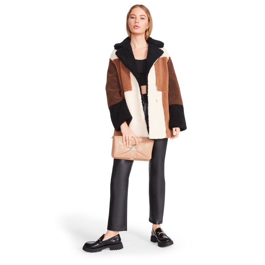 Chaquetas Steve Madden Willow Mujer Marrones | ES YE2E36